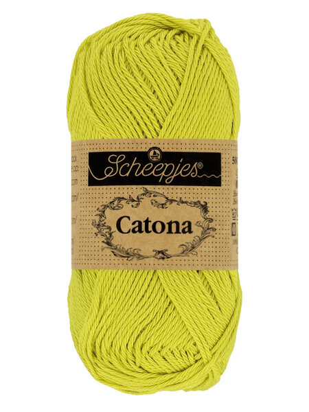 Scheepjes Catona (50gr) 245-Green Yellow