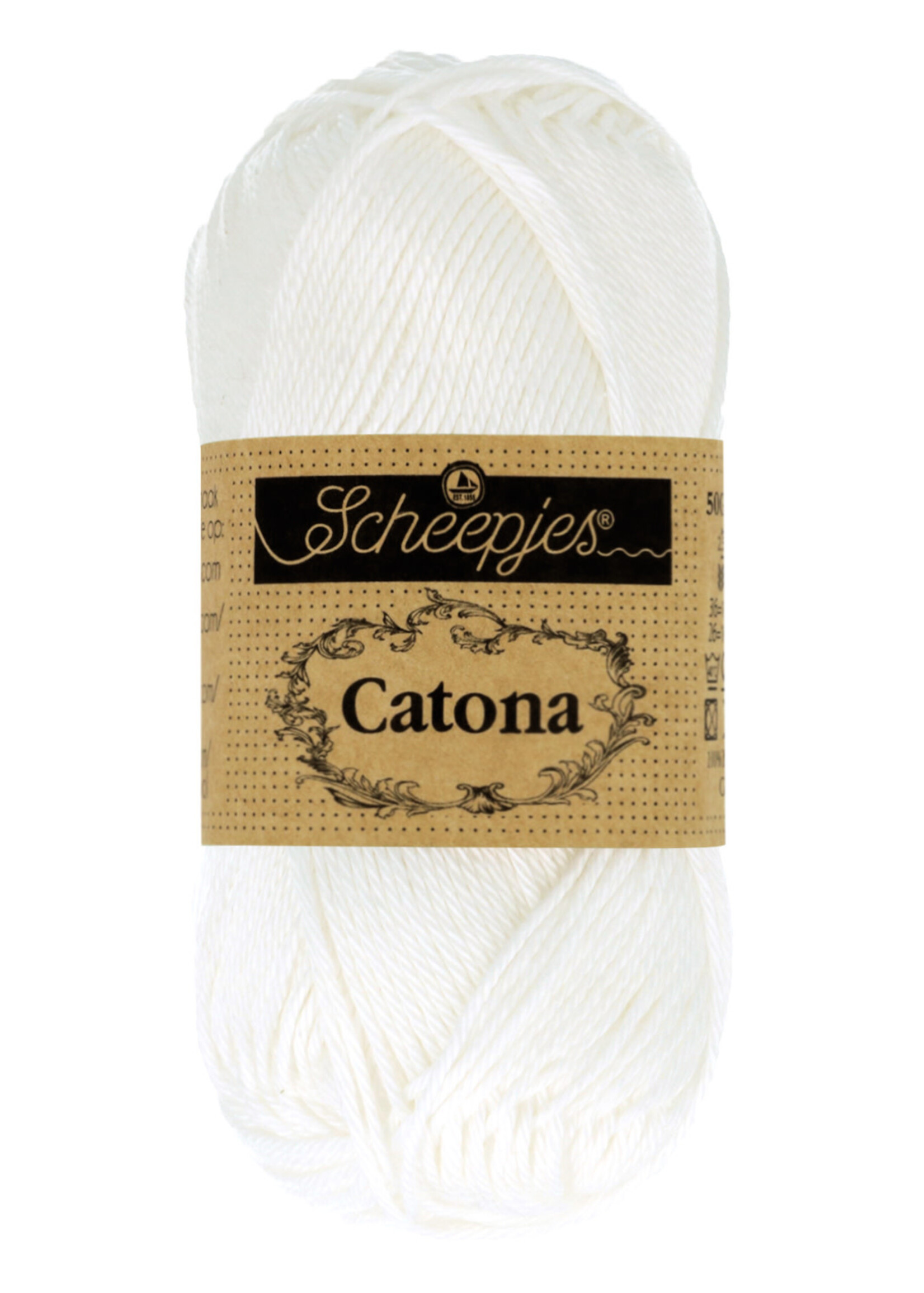Scheepjes Catona (100gr) - Scheepjes -106-Snow White
