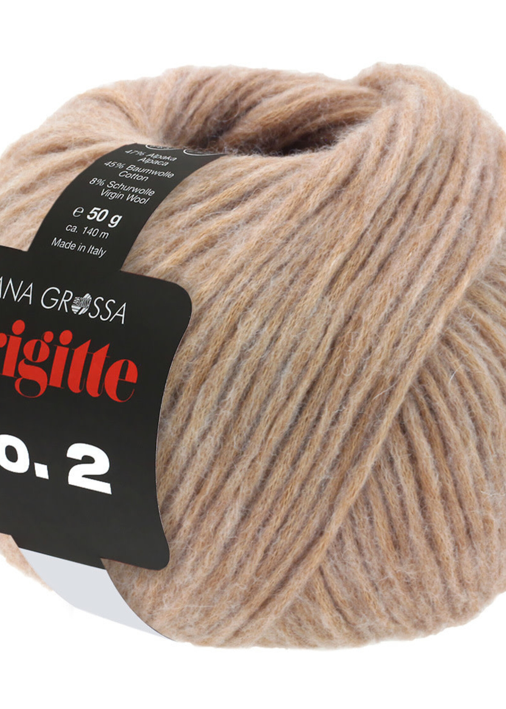 Lana Grossa Brigitte no2 -43 rozenhout