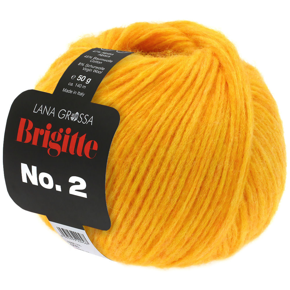 Lana Grossa Brigitte no2 -31 dooier geel-25%