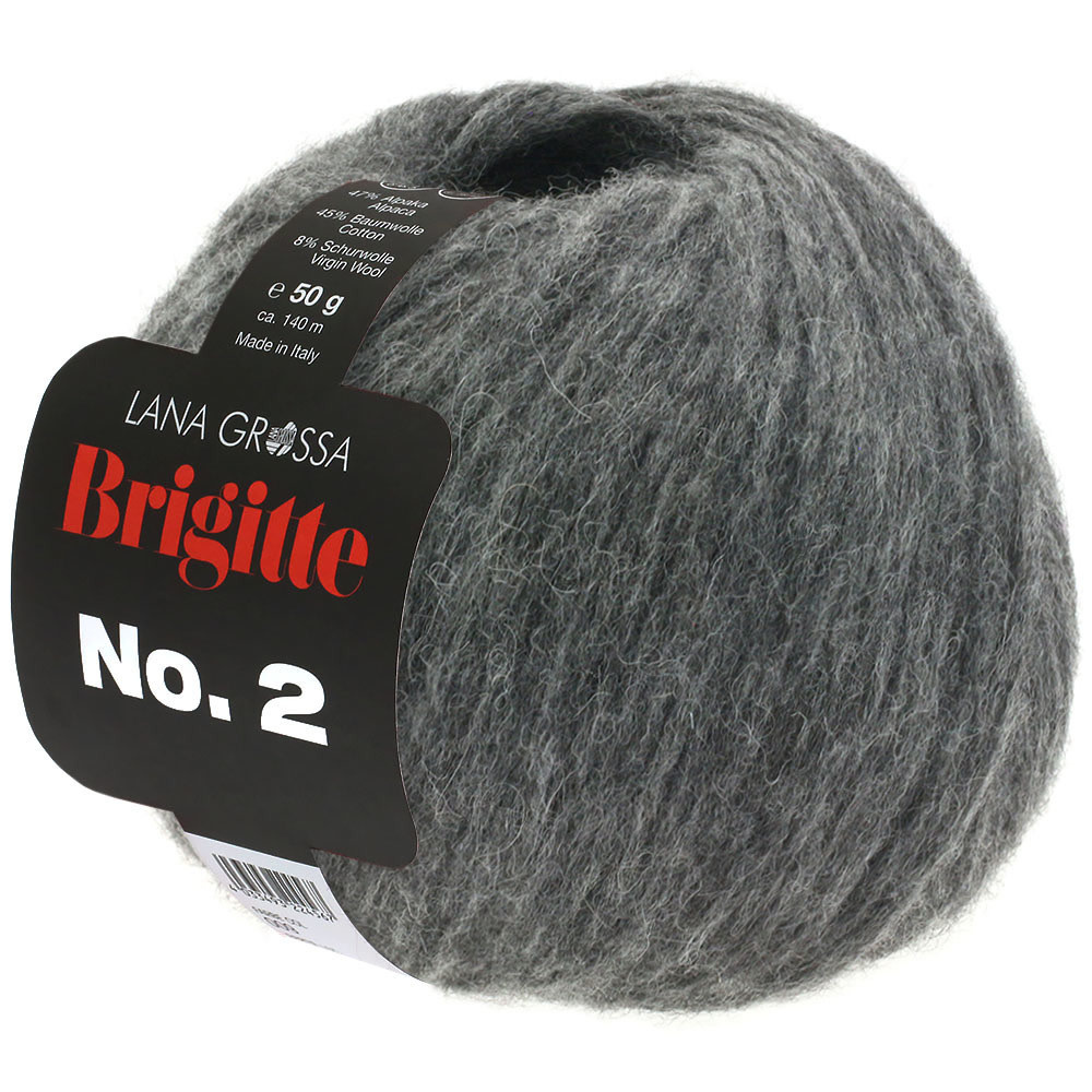 Lana Grossa Brigitte no2  -24 leisteen
