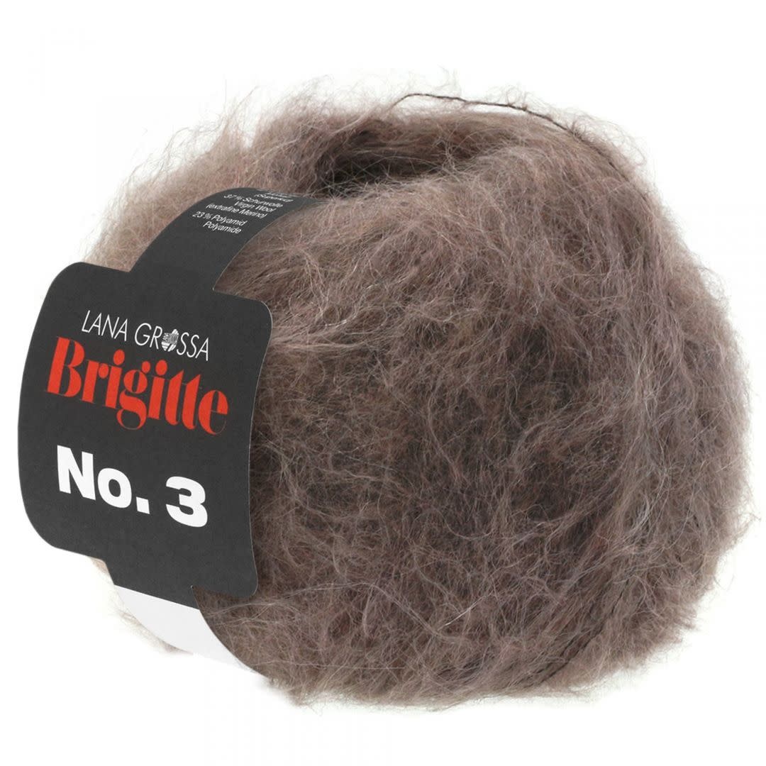 Lana Grossa Brigitte no3 - Lana Grossa -21-nougat -7stuks