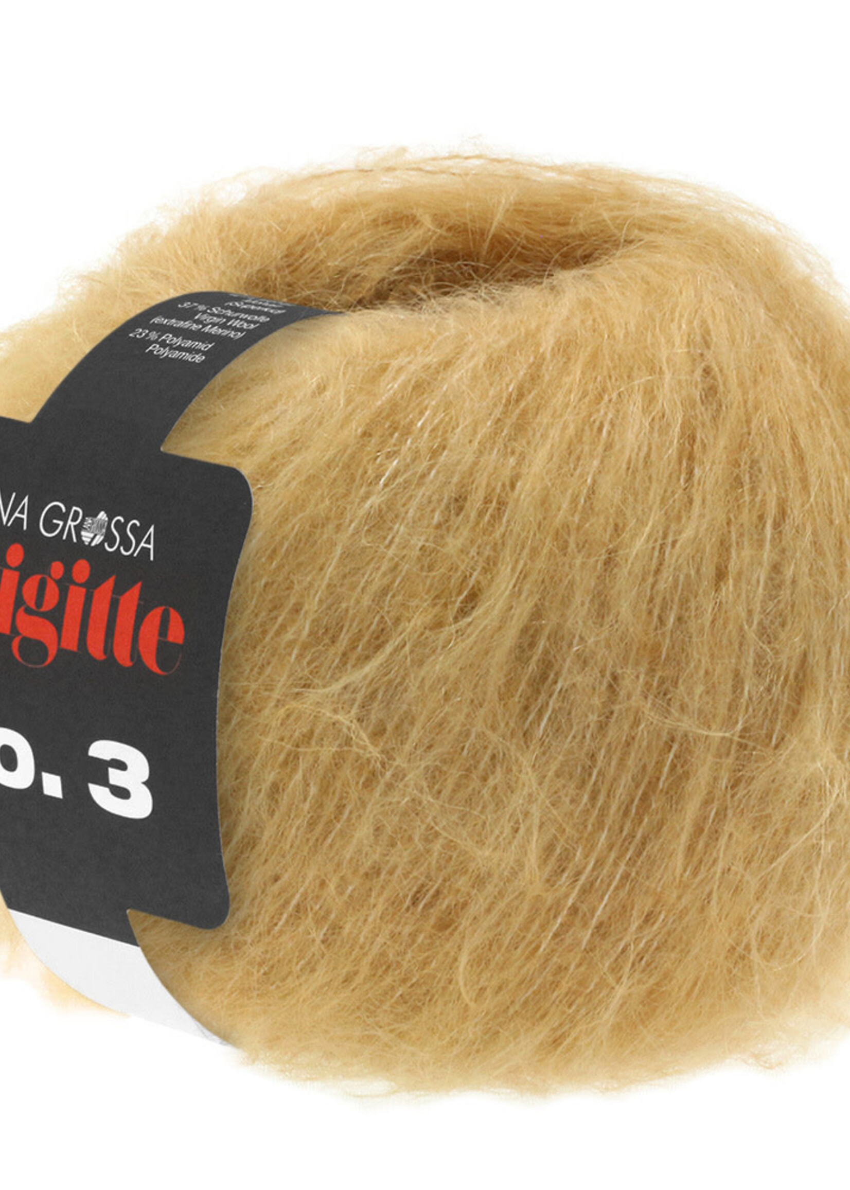 Lana Grossa Brigitte no3 - Lana Grossa -19-camel - 6stuks-50%