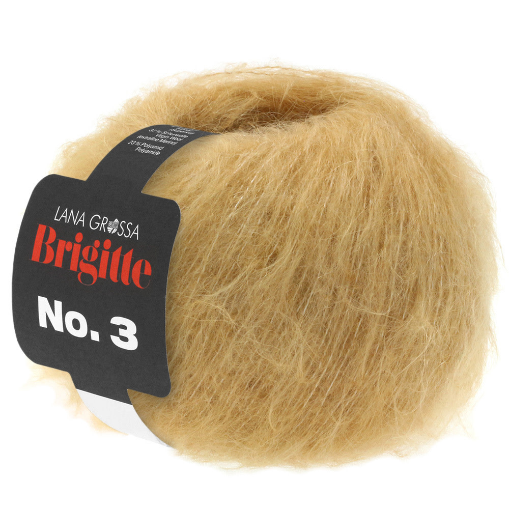 Lana Grossa Brigitte no3 - Lana Grossa -19-camel - 6stuks