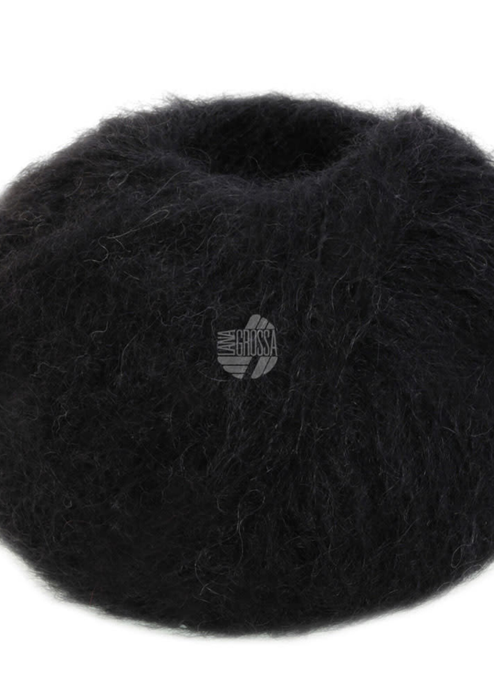 Lana Grossa Mohair Moda - Lana Grossa 16-zwart