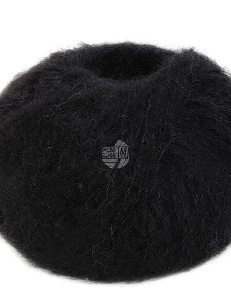 Lana Grossa Mohair Moda - Lana Grossa 16-zwart-50%