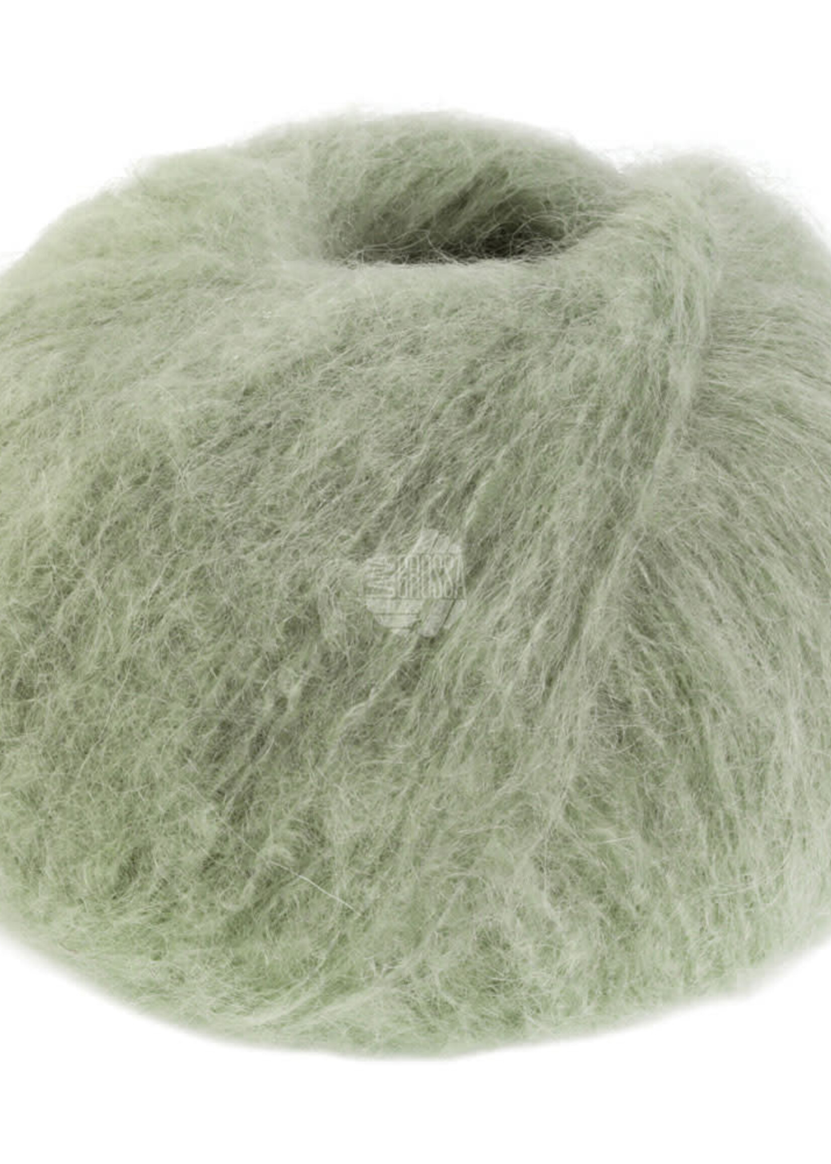 Lana Grossa Mohair Moda - Lana Grossa 03-grijs groen