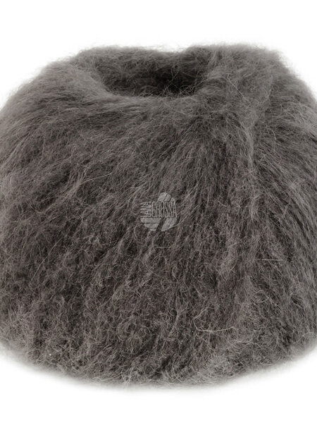 Lana Grossa Mohair Moda - Lana Grossa 15-donker grijs-50%