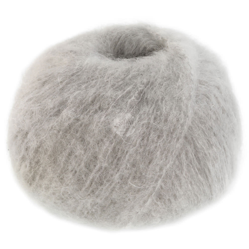 Lana Grossa Mohair Moda - Lana Grossa 17-licht grijs-50%