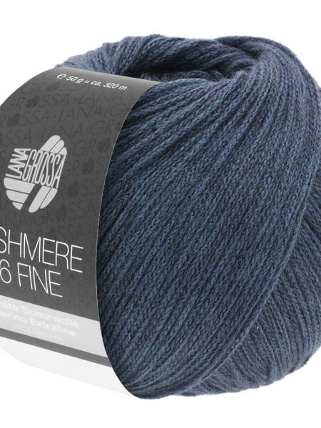 Lana Grossa Cashmere 16 Fine 39-Donker Rook Blauw – Lana Grossa