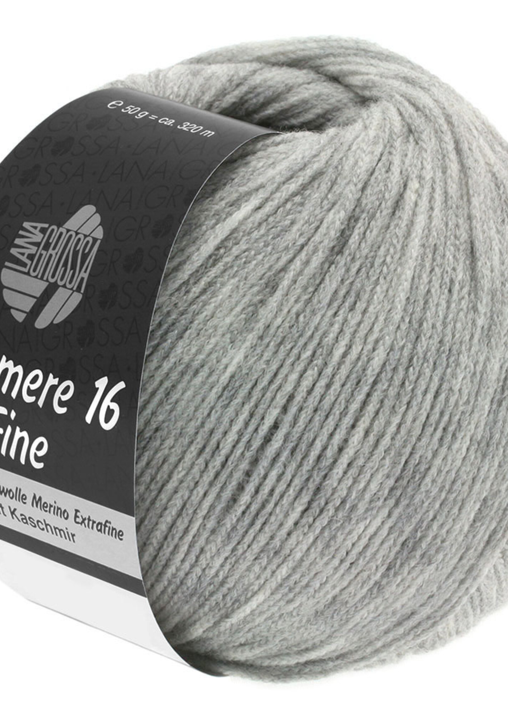 Lana Grossa Cashmere 16 Fine 15-Licht Grijs – Lana Grossa