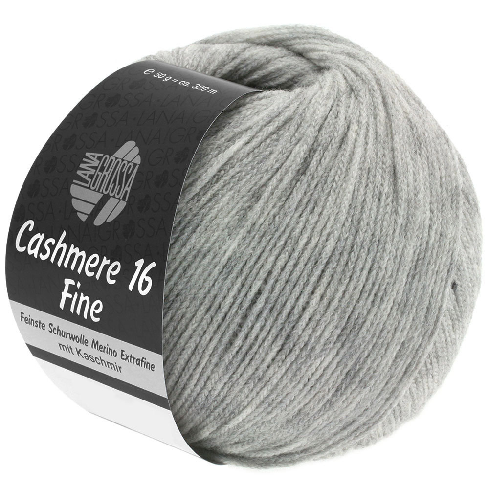 Lana Grossa Cashmere 16 Fine 15-Licht Grijs – Lana Grossa
