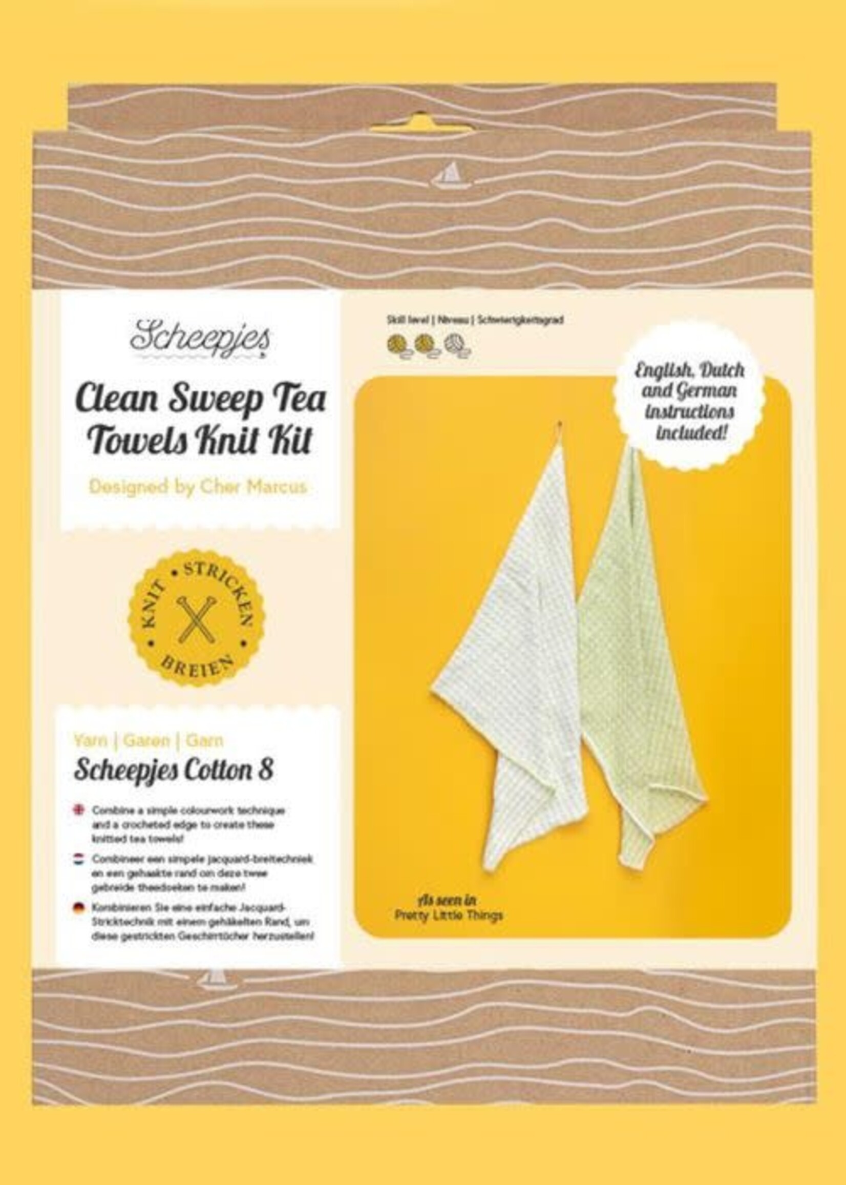 Scheepjes Scheepjes Clean Sweep Tea Towels breikit