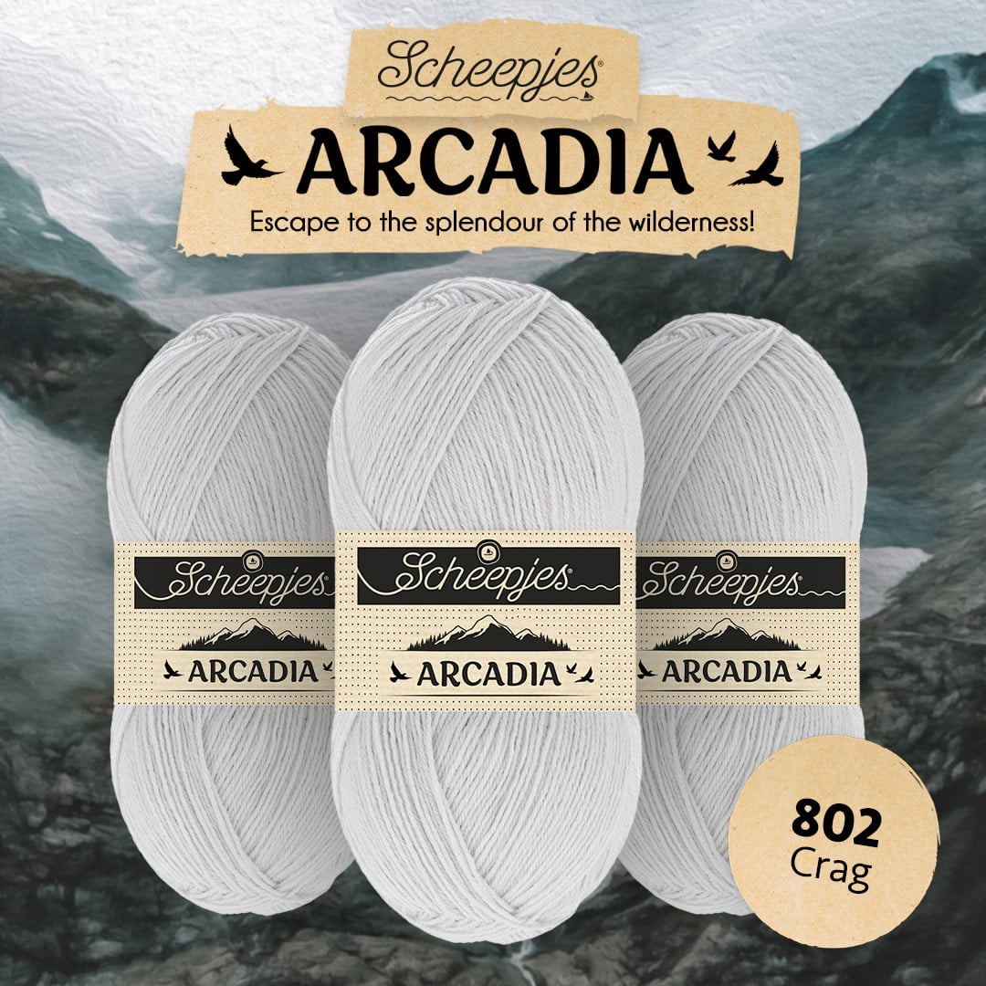 Scheepjes Scheepjes Arcadia Solid -802 Crag