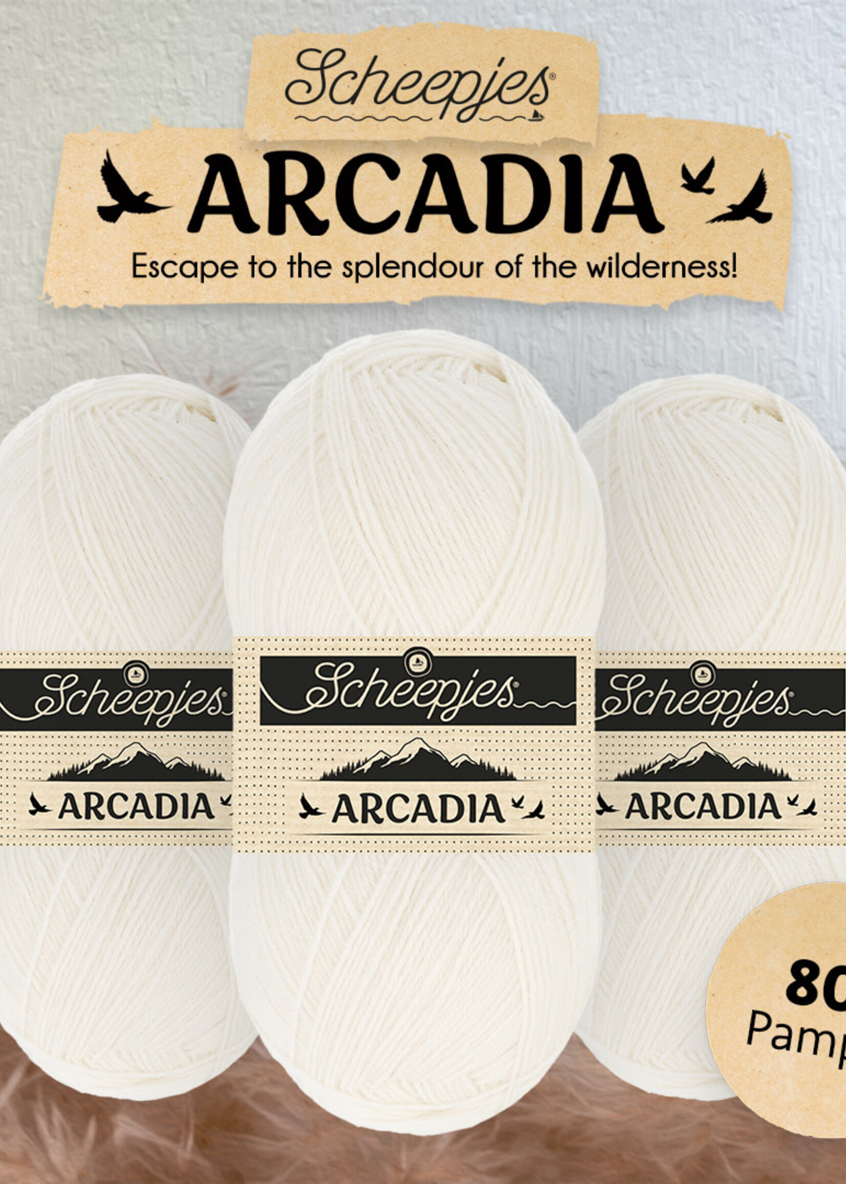 Scheepjes Scheepjes Arcadia Solid -801 Pampas