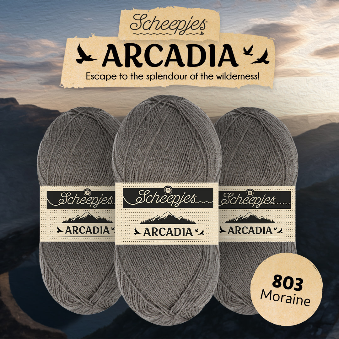 Scheepjes Scheepjes Arcadia Solid -803 Moraine