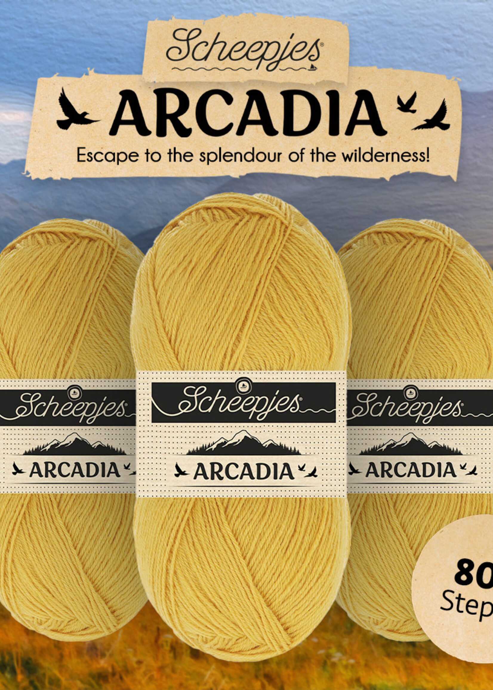 Scheepjes Scheepjes Arcadia Solid -804 Steppe