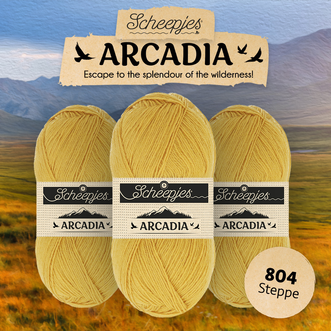 Scheepjes Scheepjes Arcadia Solid -804 Steppe