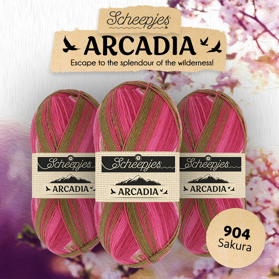 Scheepjes Scheepjes Arcadia -904 Sakura