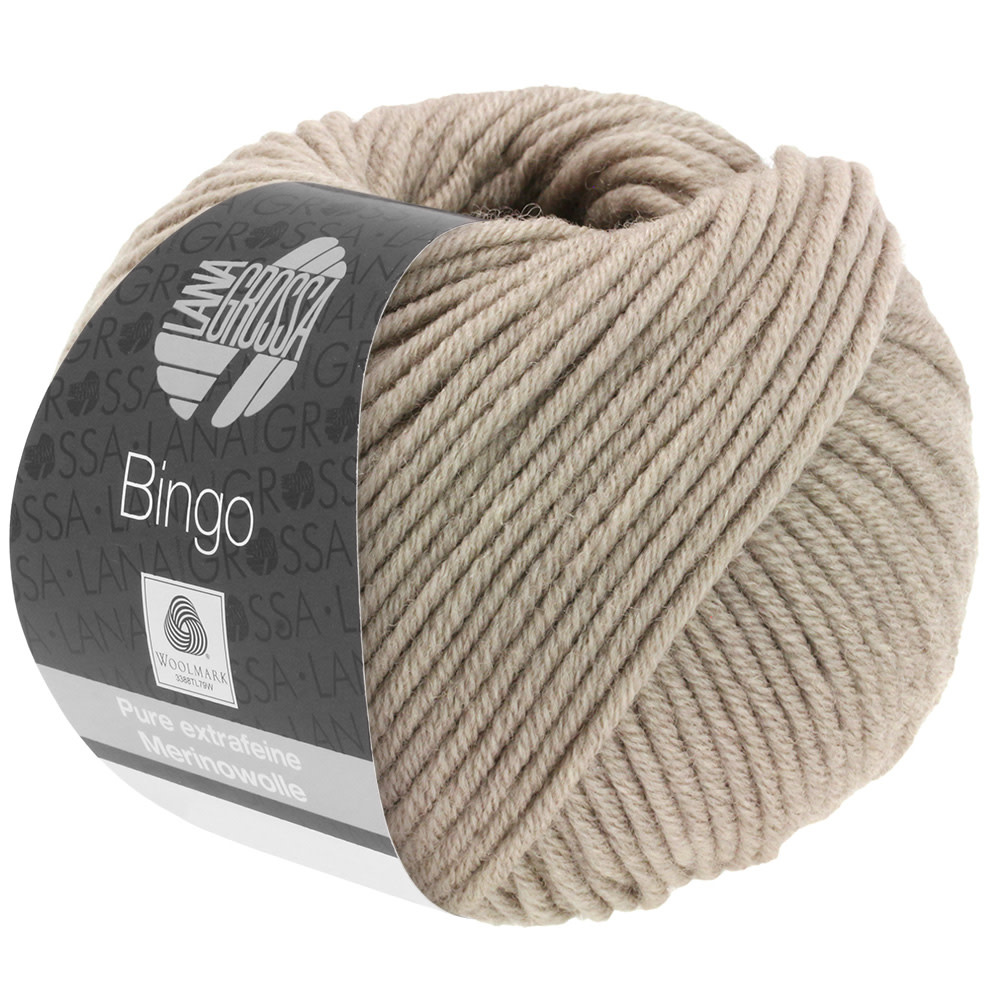 Lana Grossa Bingo Uni/Mélange - Lana Grossa - 746-steengrijs -50%