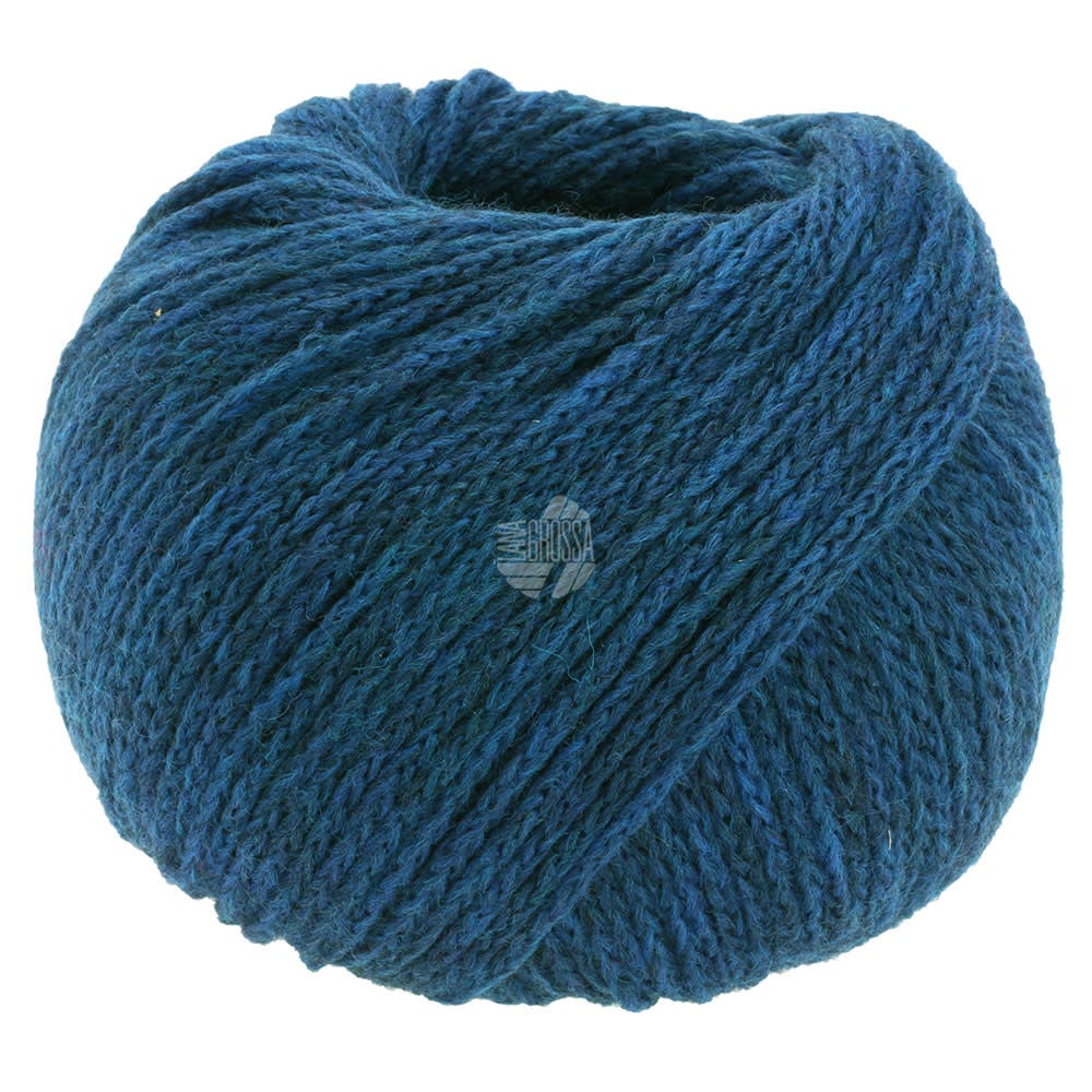 Lana Grossa Cool Merino -005 petrol blauw