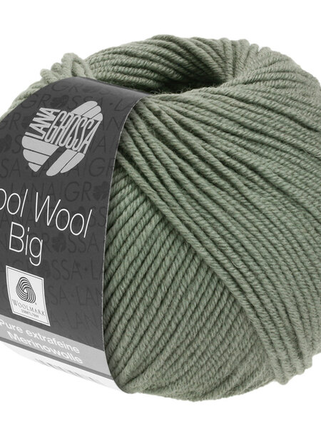 Lana Grossa Cool Wool Big -985 khaki-25%