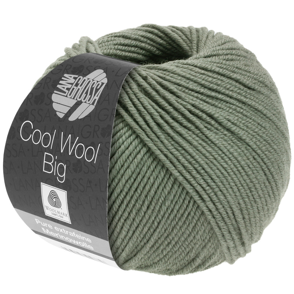 Lana Grossa Cool Wool Big -0985 khaki-25%