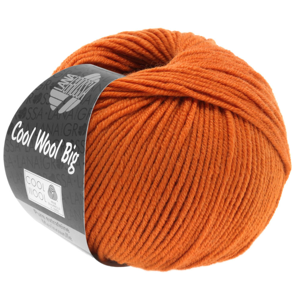 Lana Grossa Cool Wool Big -0970 roest-25%