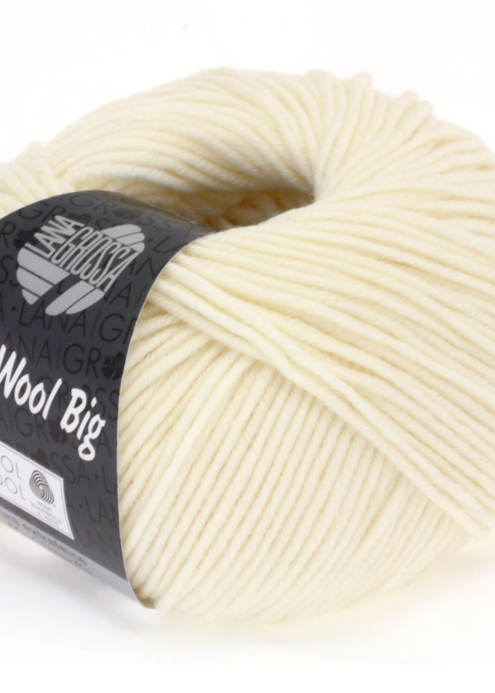 Lana Grossa Cool Wool Big - Lana Grossa 0601-ruw wit