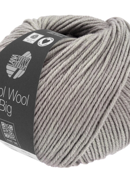 Lana Grossa Cool Wool Big -1626 grijs beige gemêleerd