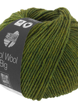 Lana Grossa Cool Wool Big -1611 groen gemêleerd-25%