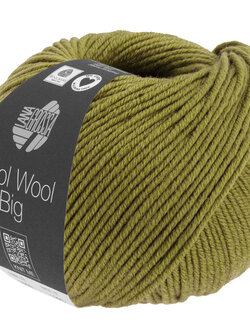 Lana Grossa Cool Wool Big -1610 olijf gemêleerd-25%