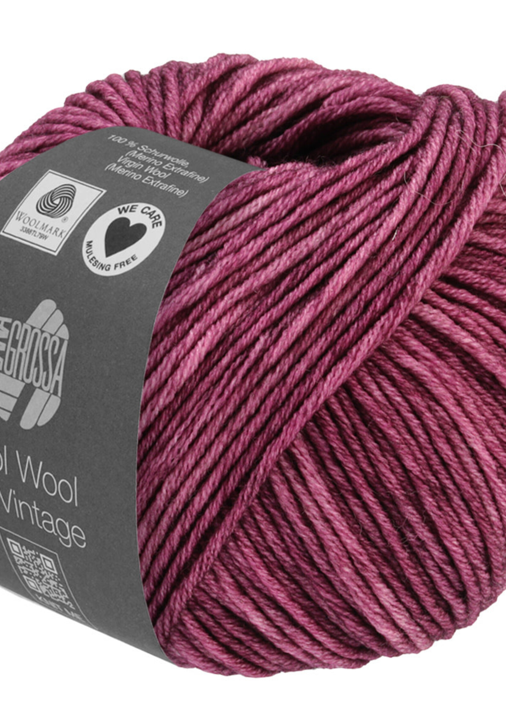 Lana Grossa Cool Wool Big Vintage - Lana Grossa 7165-pruim