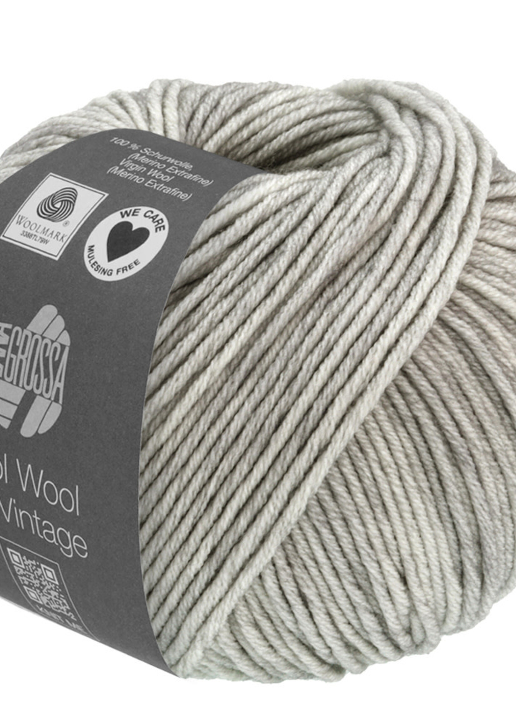 Lana Grossa Cool Wool Big Vintage - Lana Grossa 7169-lichtgrijs