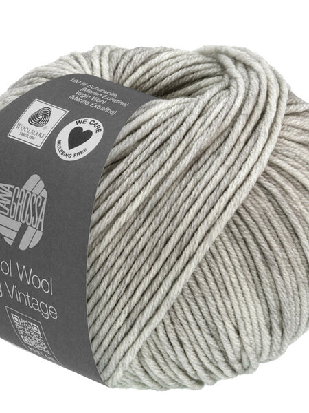 Lana Grossa Cool Wool Big Vintage -7169 lichtgrijs