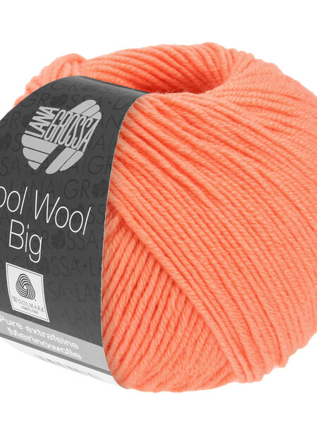 Lana Grossa Cool Wool Big -0993 zalm-25%