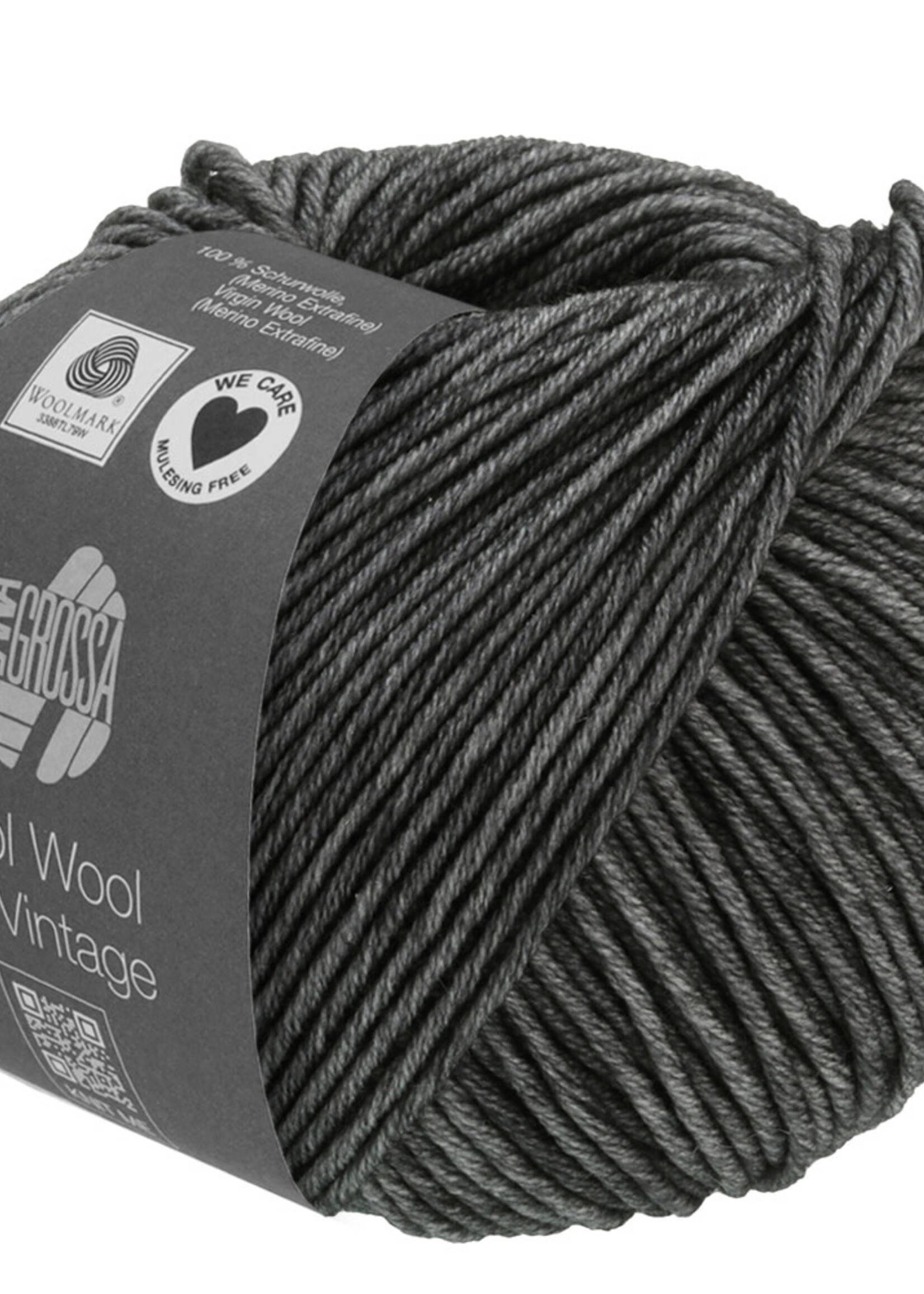 Lana Grossa Cool Wool Big Vintage - Lana Grossa 7170-antraciet