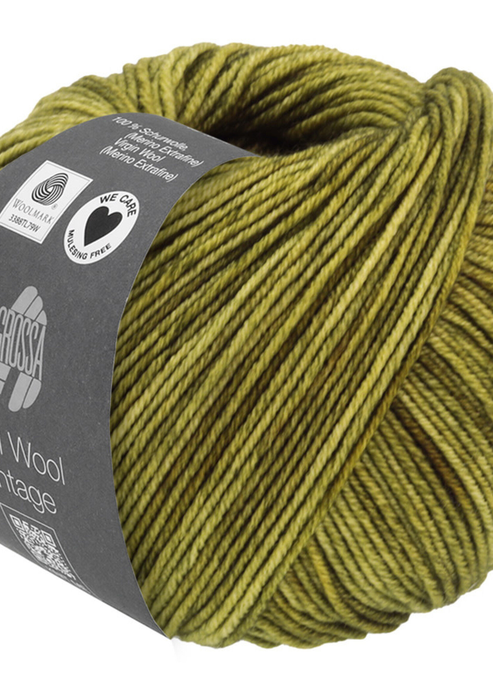 Lana Grossa Cool Wool Vintage - Lana Grossa 7361-olijf