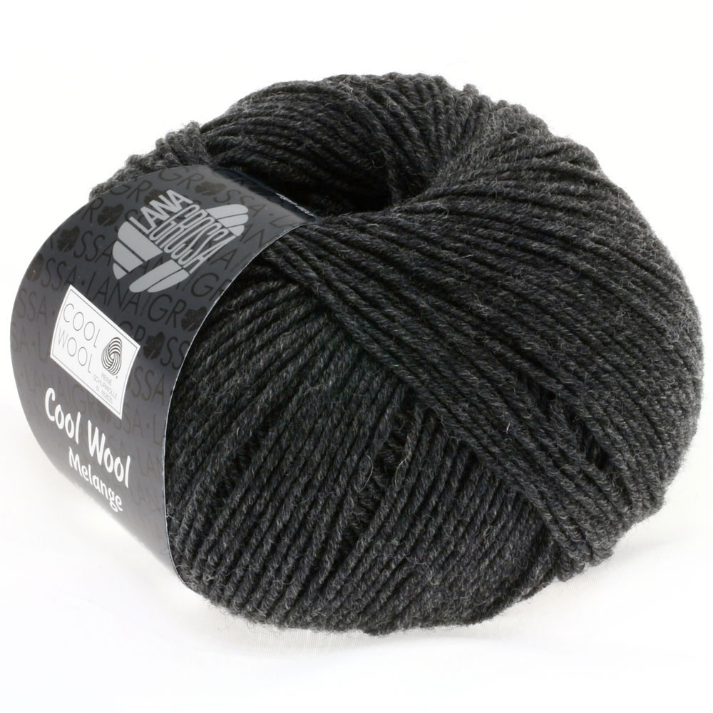Lana Grossa Cool Wool -0444 antraciet