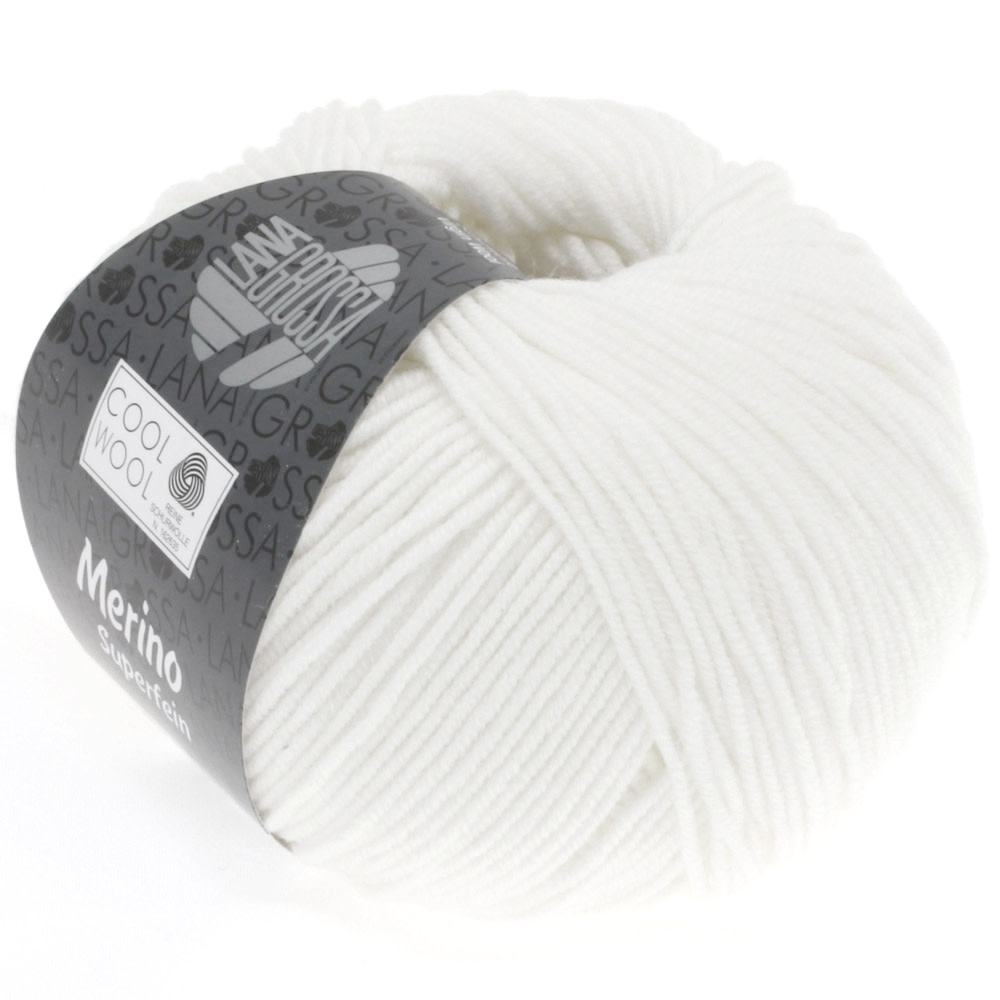 Lana Grossa Cool Wool -0431 wit