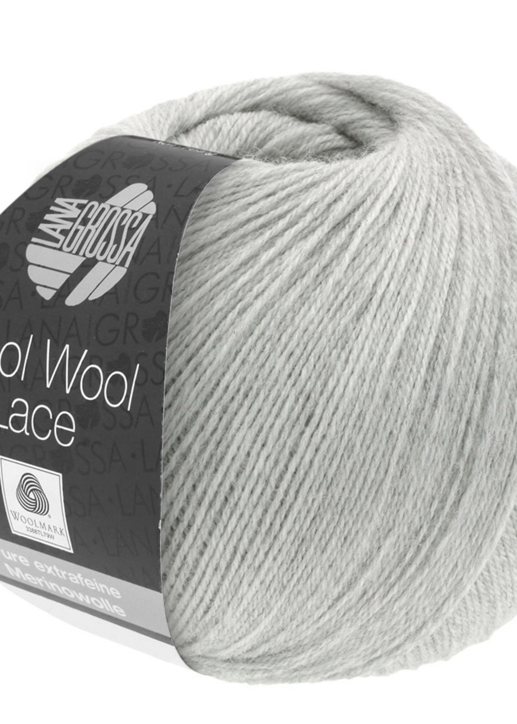 Lana Grossa Cool Wool Lace - Lana Grossa 027-licht grijs