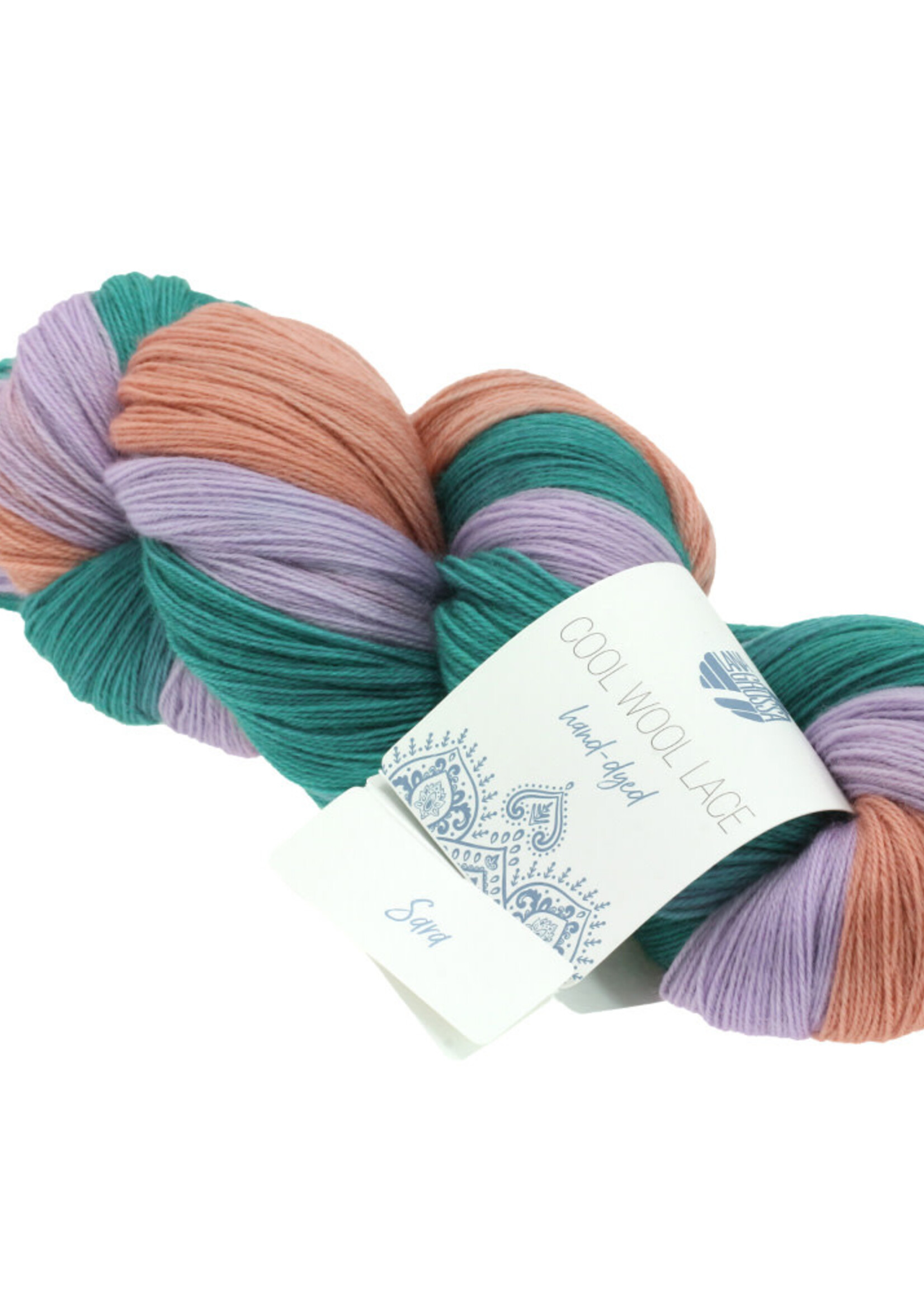 Lana Grossa Cool Wool Lace Hand-dyed - Lana Grossa 816-Sara