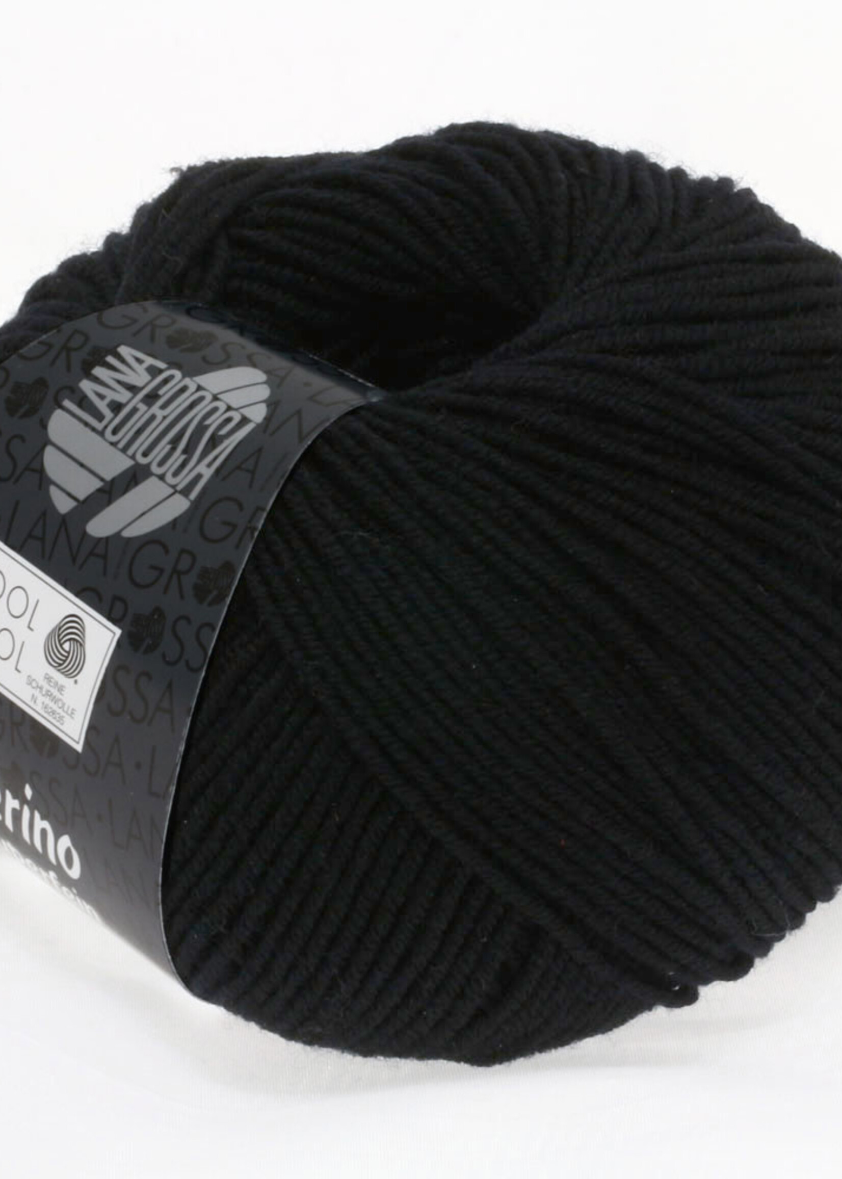 Lana Grossa Cool Wool - Lana Grossa 0433-zwart