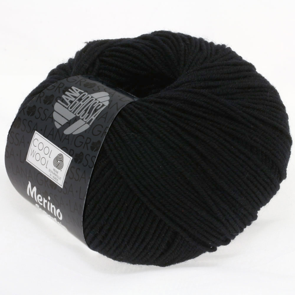 Lana Grossa Cool Wool -0433 zwart