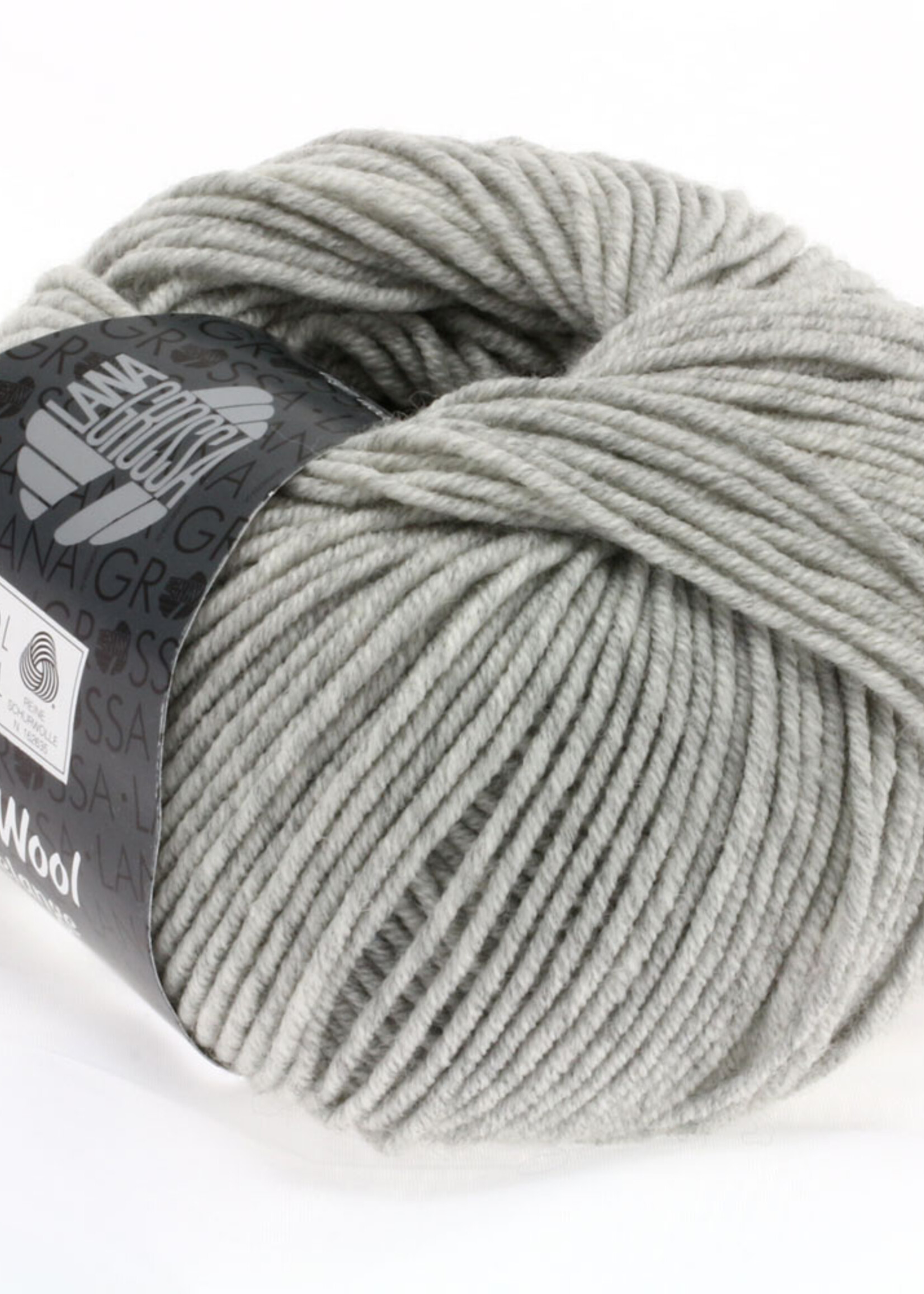 Lana Grossa Cool Wool - Lana Grossa 0443-bleekgrijs gemêleerd