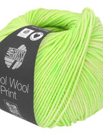 Lana Grossa Cool Wool Neon Print - Lana Grossa 6522-neon groen/zachtgroen