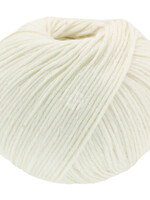 Lana Grossa Cotton light - Lana Grossa 002-ecru