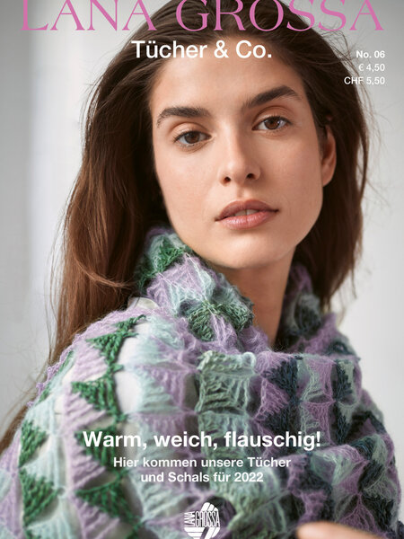 Lana Grossa Tücher & Co. No. 6 - Tijdschrift (DE) + Beschrijvingen (NL)