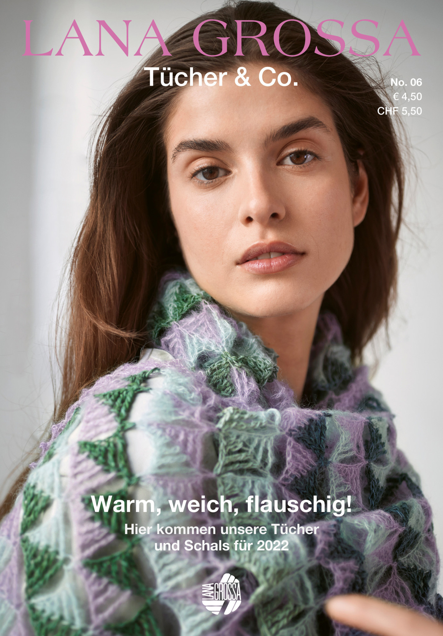 Lana Grossa Tücher & Co. No. 6 - Tijdschrift (DE) + Beschrijvingen (NL)