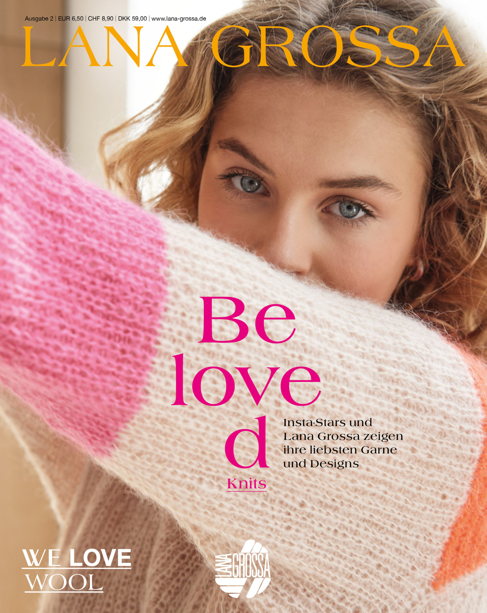 Lana Grossa Beloved No. 02 - Tijdschrift (DE) + Beschrijvingen (NL)